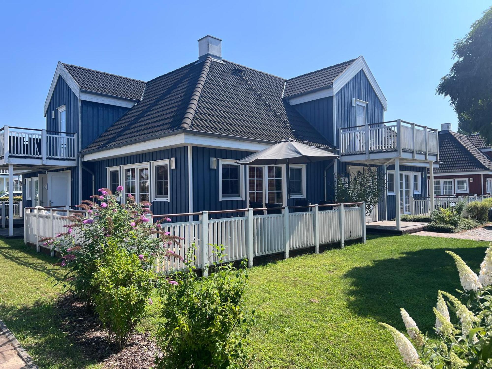 Blaues Haus Am See Wendisch Rietz Luaran gambar